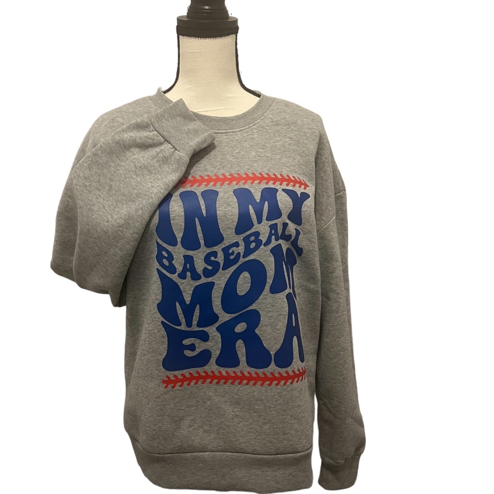 In My BaseBall Mom Era Sweatshirt